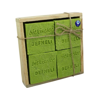 Bitkiselce El Yapımı Defneli Sabunu 450 gr.